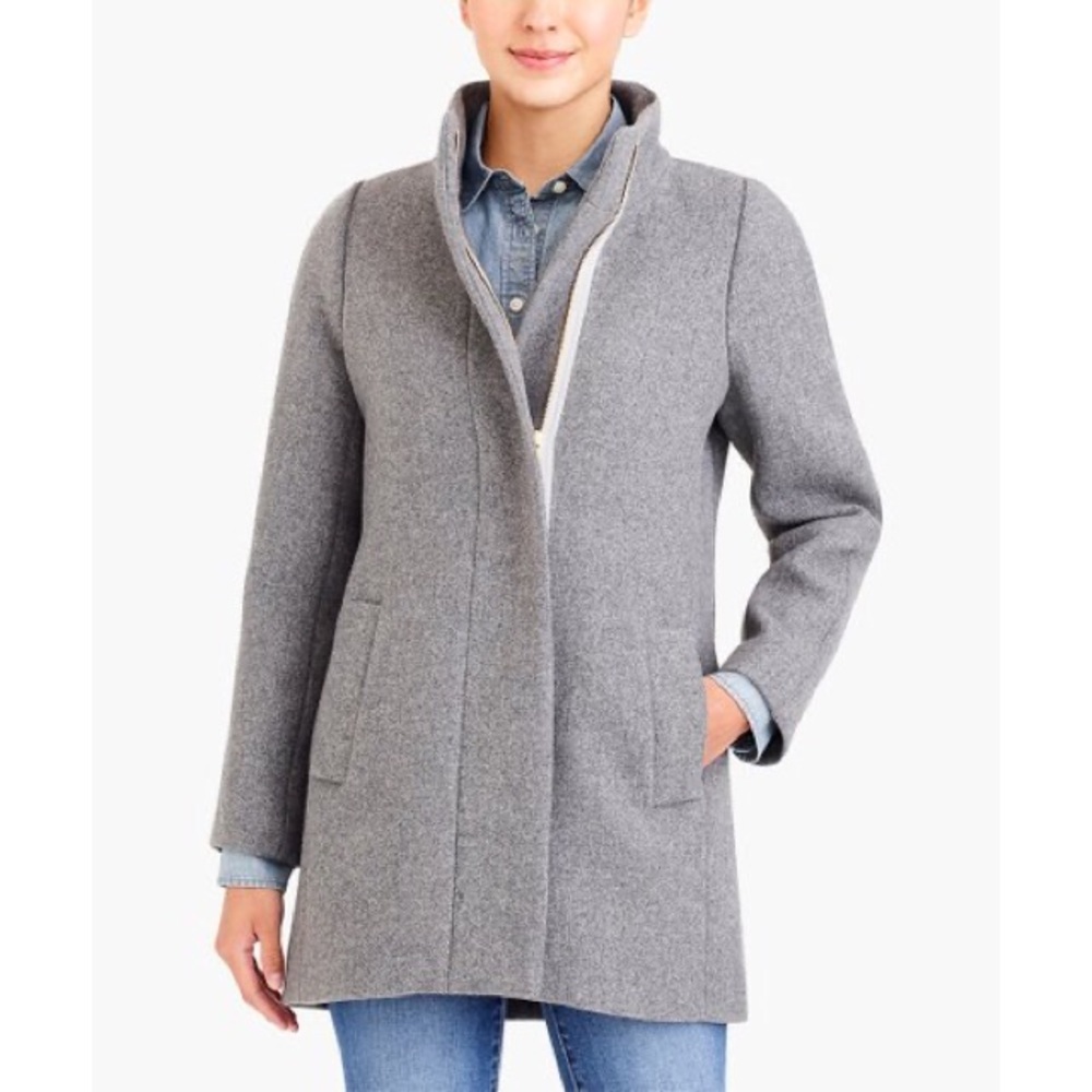 •J. Crew• city coat